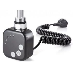 HOPA - Vykurovacia tyč BURG s termostatom - Farba vykurovacej tyče - Čierna, Typ pripojenia - Krútený kábel, Výkon vykurovacej tyče - 200 W RDOHT220014 vyobraziť