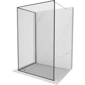 MEXEN/S - Kioto Sprchová zástena WALK-IN 120 x 120, čierny vzor, chróm 800-120-212-01-70-120 vyobraziť
