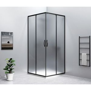 GELCO SIGMA SIMPLY BLACK Štvorcový sprchovací kút, 1000x1000 sklo BRICK, GS2410B-GS2410B GS2410B-GS2410B vyobraziť