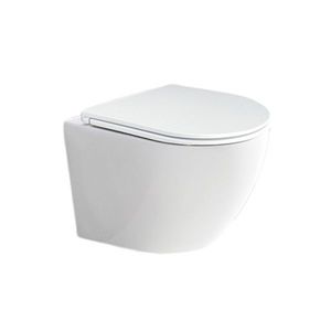 Mereo WC závesné kapotované, RIMLESS, 490x370x360, keramické, vr. sedátka CSS123 VSD82S vyobraziť