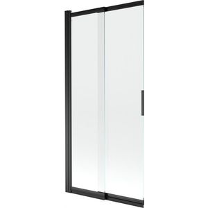 MEXEN - Fox 2-krídla posuvná vaňová zástena 85 x 150, transparent, čierna 891-085-002-70-00 vyobraziť