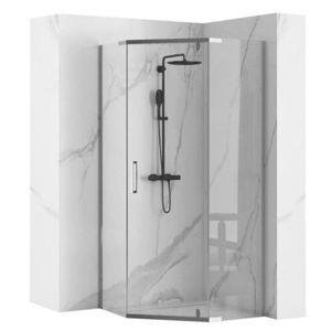 REA - Sprchový kút Axin 90x90 chróm REA-K8779 vyobraziť