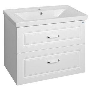 AQUALINE - FAVOLO umývadlová skrinka 76, 5x60x44, 6cm, biela mat FV280 vyobraziť