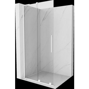 MEXEN/S - Velar L Sprchová zástena posuvná Walk-in 120 x 200, transparent 8 mm, biela 871-120-003-03-20 vyobraziť
