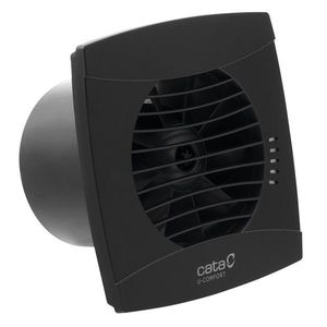 CATA - UC-12 T kúpeľňový ventilátor axiálny s časovačom, 12W, potrubie 120, čierna 01302000 vyobraziť