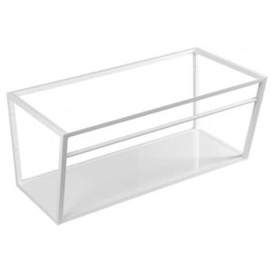 SAPHO - SKA konzola pod umývadlo/pod dosku 900x400x460, biela mat, s bielou MDF policou SKA113 vyobraziť