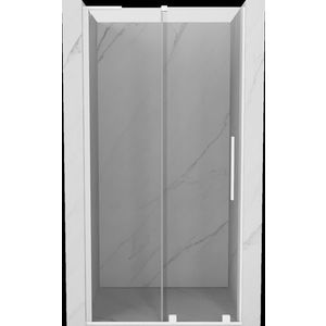 MEXEN/S - Velar L posuvné sprchové dvere 110, transparent, biela 871-110-003-01-20 vyobraziť