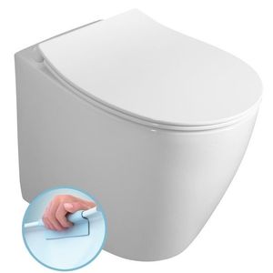 ISVEA - SENTIMENTI WC misa stojaca, Rimless, 36x52cm spodný/zadný odpad, biela 10SM10004SV vyobraziť