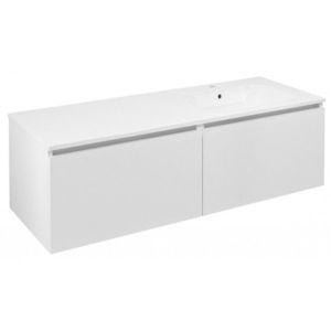 SAPHO - LOREA skrinka 140x46x51, 5cm (70+70cm), pravá, biela matná LE070-3131-R-04 vyobraziť