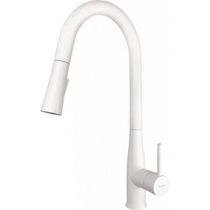 DEANTE - Lukrecja bianco Kuchynská batéria, s vyťahovacou hubicou BDH_A72M vyobraziť