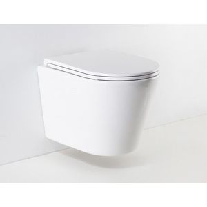 HOPA - Závesné WC OVALE BASSO RIMLESS sa SLIM sedadlom Soft-close OLKLT053ER vyobraziť