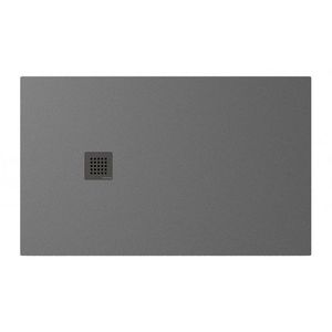 POLYSAN - TRENECA sprchová vanička z liateho mramoru s možnosťou úpravy rozmeru 130x80cm, sivá matná 84303.31 vyobraziť