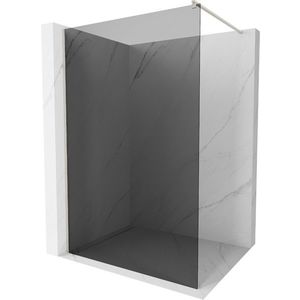MEXEN/S - Kioto Sprchová zástena WALK-IN 100 x 200, grafit 8 mm, nikel kefovaná 800-100-101-97-40 vyobraziť
