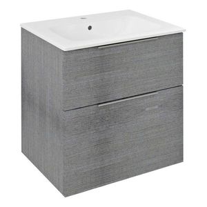 SAPHO - CIRASA umývadlová skrinka 59, 2x64x46cm, dub strieborný CR601-1111 vyobraziť
