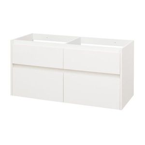 Mereo Opto, kúpeľňová skrinka 121 cm, biela CN913S vyobraziť