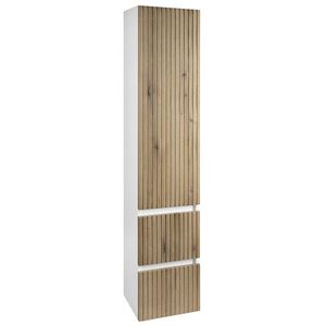 AQUALINE - PANEDA STRIP skrinka vysoká 35x165x31cm, dub emporio, ľavá/pravá PN265 vyobraziť