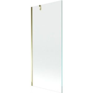 MEXEN/S - Next vaňová zástena FIX 80x150, transparent, zlatá 895-080-000-00-00-50 vyobraziť