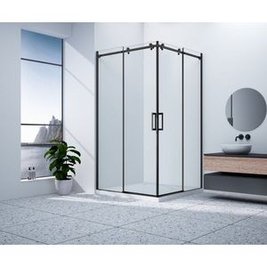 GELCO DRAGON BLACK štvorcový sprchovací kút 800x800 číre sklo, GD4280B-GD4280B GD4280B-GD4280B vyobraziť