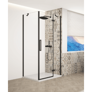 GELCO - TRINITY BLACK obdĺžnikový kút 1000x900 pravý, číre sklo, GT5610-90CR-B GT5610-90CR-B vyobraziť