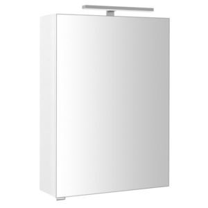 SAPHO - RIWA galérka s LED osvetlením, 50x70x17cm, biela lesk RIW050-0030 vyobraziť