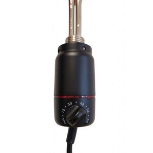 HOPA - Vykurovacia tyč PATRONA s termostatom - Farba vykurovacej tyče - Čierna matná, Výkon vykurovacej tyče - 600 W RADPST368 vyobraziť