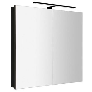 SAPHO - GRETA galérka s LED osvetlením, 81x70x14cm, čierna mat GR085-0035 vyobraziť