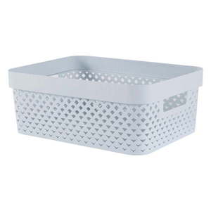 Svetlomodrý plastový úložný box 36x27x14 cm Pure – Curver vyobraziť