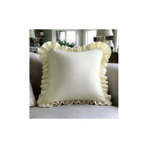 Obliečka na vankúš s prímesou bavlny 40x40 cm Ruffled – Mila Home vyobraziť