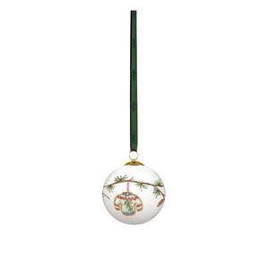 Porcelánová vianočná ozdoba ø 6 cm Hammershøi Christmas Bauble 2025 – Kähler Design vyobraziť