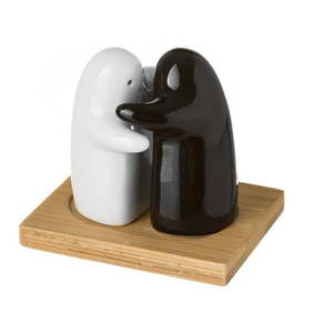 Soľnička a korenička so stojanom Ghosts – Casa Selección vyobraziť