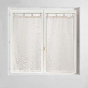 Béžové záclony v súprave 2 ks 60x120 cm Minalisa – douceur d'intérieur vyobraziť