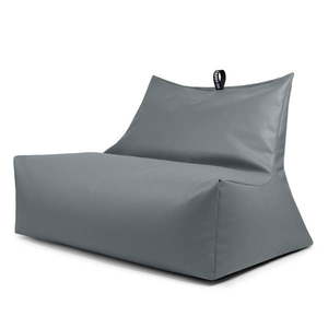 Sivý sedací vak z imitácie kože Icy Sofa – So Soft? vyobraziť
