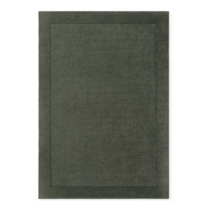 Tmavozelený ručne tkaný koberec s prímesou vlny 160x230 cm Kari – Villeroy&Boch vyobraziť