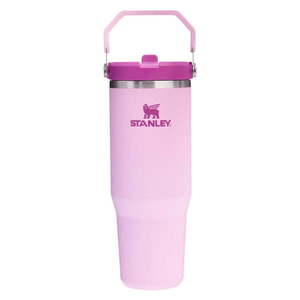 Ružová termoska z nehrdzavejúcej ocele 890 ml IceFlow™ Flip Straw 2.0 Tumbler Cherry Blossom – Stanley vyobraziť