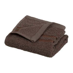 Hnedý froté bavlnený uterák 30x50 cm Simple – Casa Selección vyobraziť