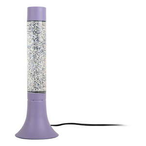 Fialová stolová lampa so skleneným tienidlom (výška 37, 5 cm) Astro Glittler – Leitmotiv vyobraziť