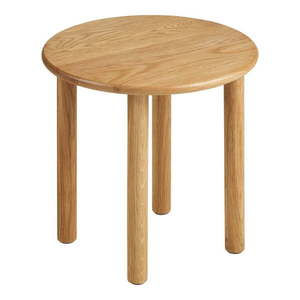 Okrúhly odkladací stolík z dubového dreva ø 40 cm Jena – House Nordic vyobraziť