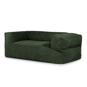 Zelený menčestrový sedací vak Sofa MooG – SLOWDOWN vyobraziť
