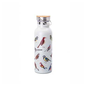 Biela cestovná antikoro fľaša 425 ml Vintage Birds – Sass & Belle vyobraziť
