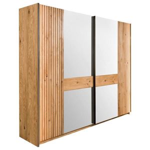 Linea Natura ŠAT. SKRIŇA S POSUV. DVERAMI, dub, farba duba, 242/214/67 cm vyobraziť