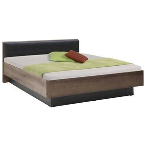 Carryhome POSTEĽ, 180/200 cm, čierna, farba duba vyobraziť