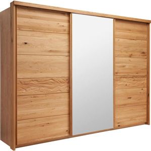 Linea Natura SKRIŇA SO ZRKADLOM, divoký dub, farba duba, 285/216/70 cm vyobraziť