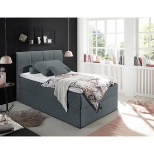 MID.YOU BOXSPRINGOVÁ POSTEĽ, 120/200 cm antracitová vyobraziť