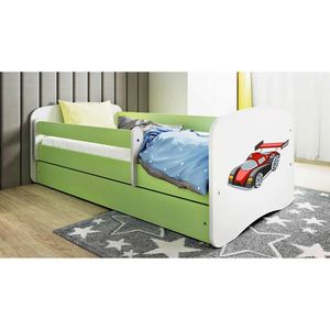 MID.YOU POSTEĽ PRE DETI A MLÁDEŽ 80/160 cm, zelená, biela vyobraziť