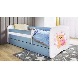 MID.YOU POSTEĽ PRE DETI A MLÁDEŽ 80/160 cm, modrá, biela vyobraziť
