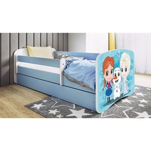 MID.YOU POSTEĽ PRE DETI A MLÁDEŽ 80/160 cm, modrá, biela vyobraziť