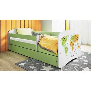 MID.YOU POSTEĽ PRE DETI A MLÁDEŽ 80/160 cm, zelená, biela vyobraziť