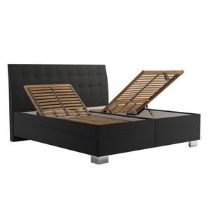 ČALÚNENÁ POSTEĽ, 180/200 cm, tmavosivá vyobraziť