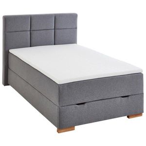 home24 BOXSPRINGOVÁ POSTEĽ, 140/200 cm sivá vyobraziť