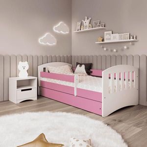 MID.YOU POSTEĽ PRE DETI A MLÁDEŽ 80/180 cm, biela, pink vyobraziť